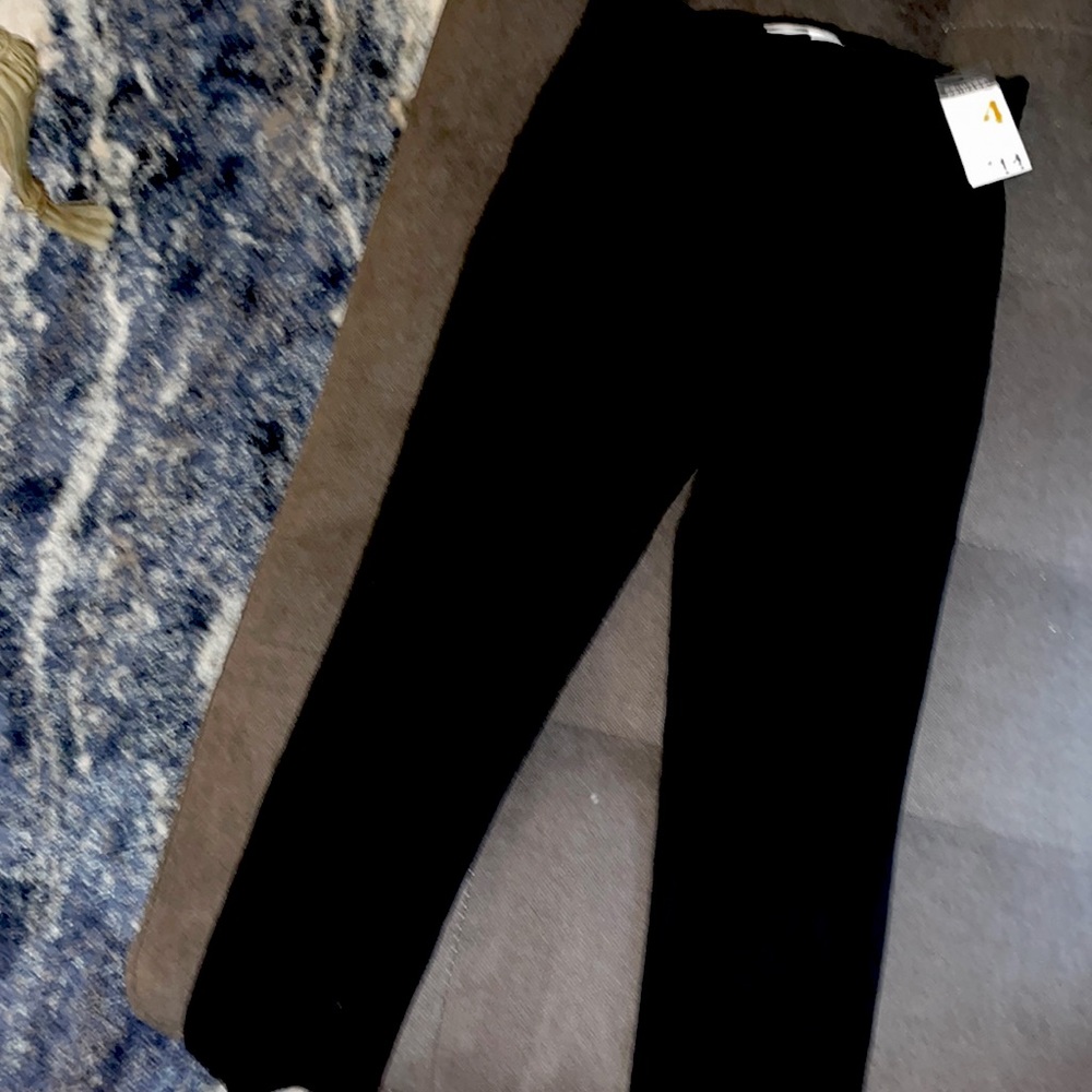 Thin black skinny nice work pants- never worn
